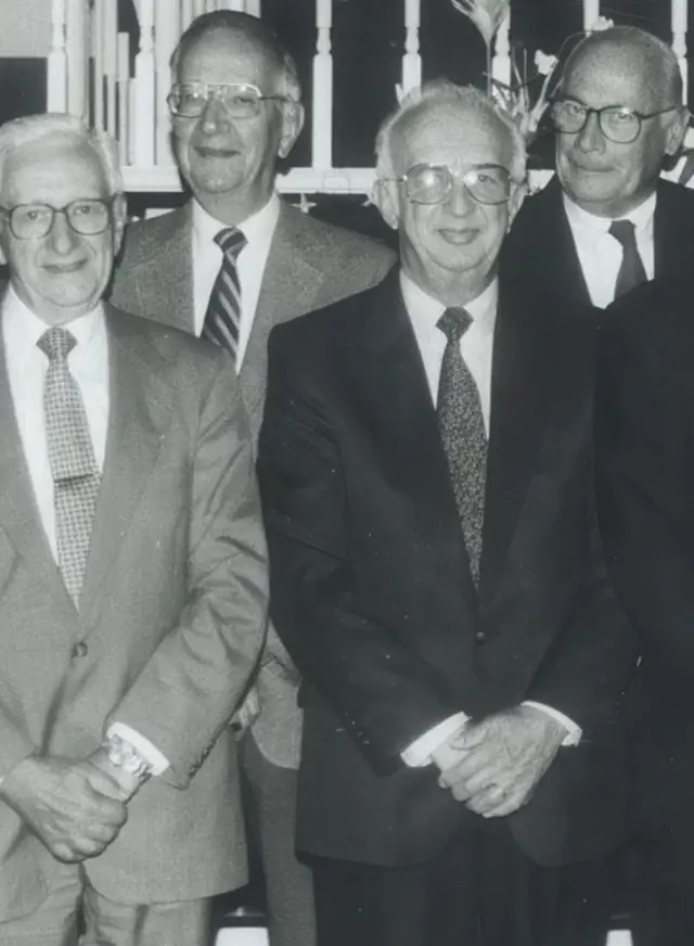 Founders and leaders vertical photo from past